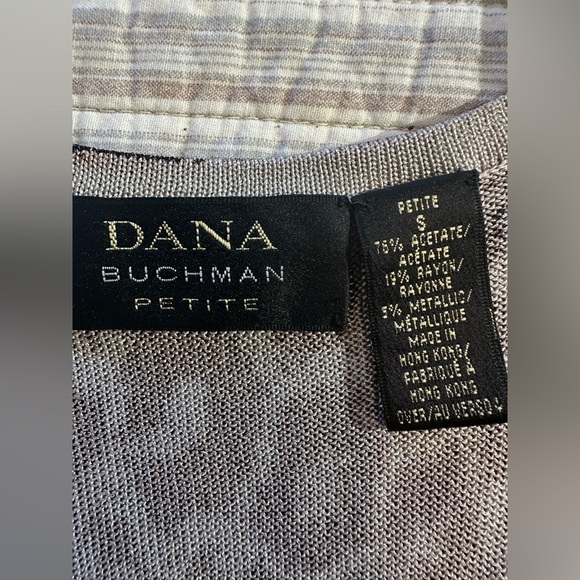 Dana Buchman Petite Leopard Tank Top, Size S - Picture 7 of 7